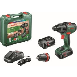 Bosch Home and Garden AdvancedImpact 18 Accu-klopboor/schroefmachine 2 snelheden Incl. 2 accus, Incl. koffer, Incl. lader 2346700