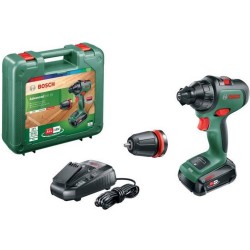 Bosch AdvancedDrill 18 Accuschroefboormachine - Met koffer - Met 1x 18 V accu en lader