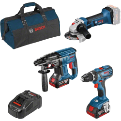 Bosch Professional 3 Toolkit 18V 0615990M0W