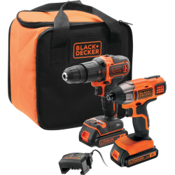 BLACK+DECKER BCK21S2S-QW Combiset